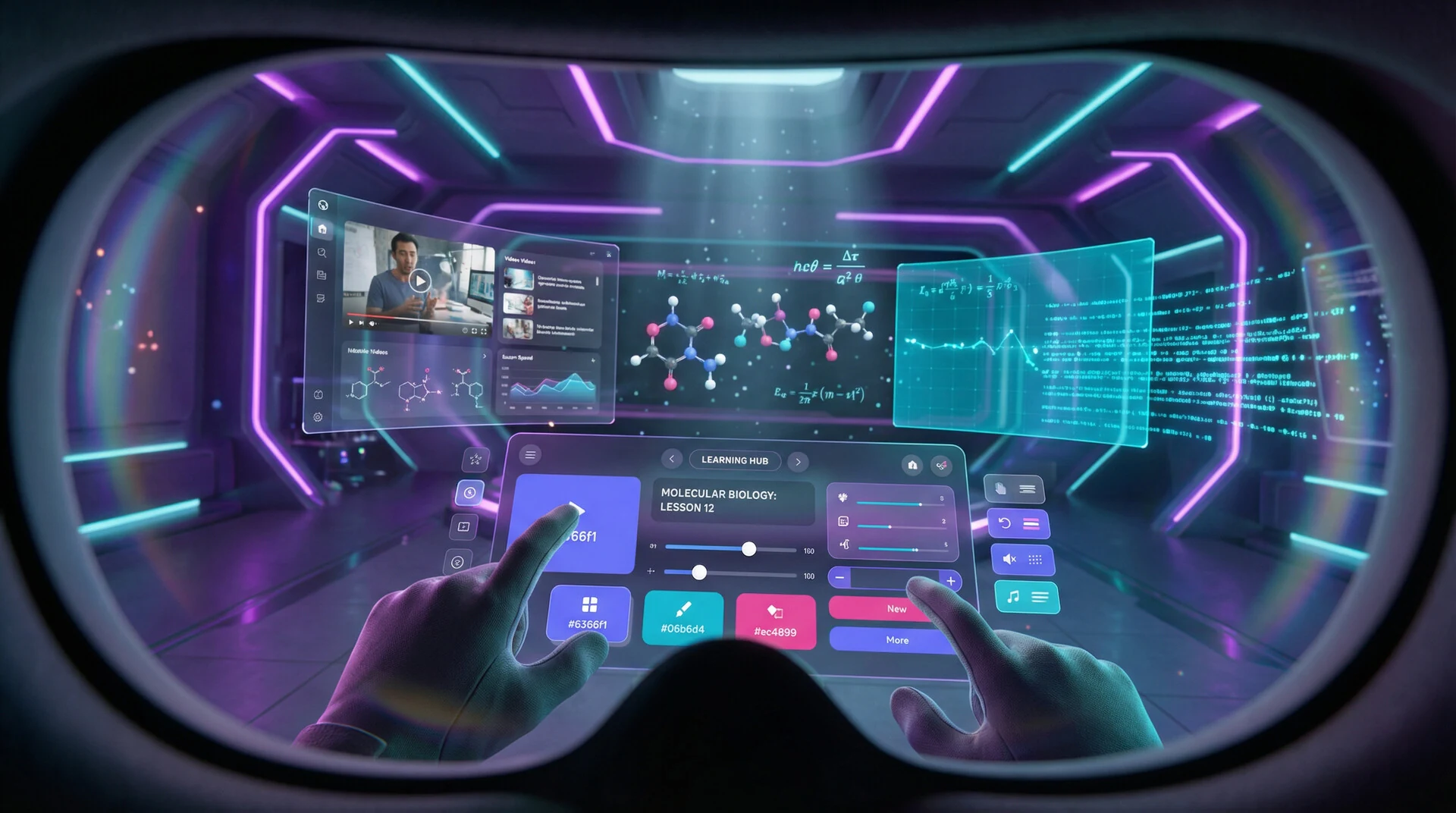 VR Learning Interface 1